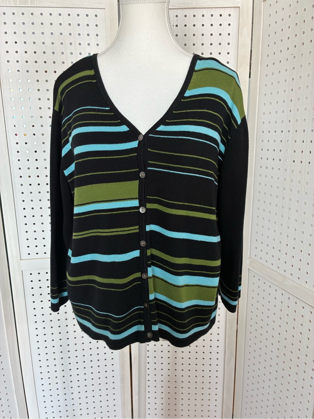 Apostrophe Black Ribbed Cotton Top with Blush Labels